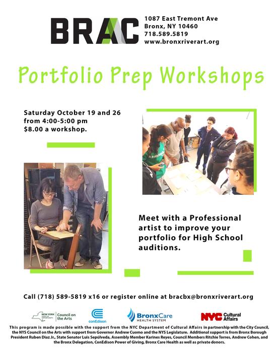 Portfolio Prep Workshop