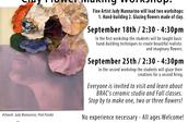 Ceramic  Flowers Free Workshops